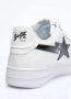 A Bathing APE Sneakers met glanzende leren panelen White Heren - Thumbnail 5