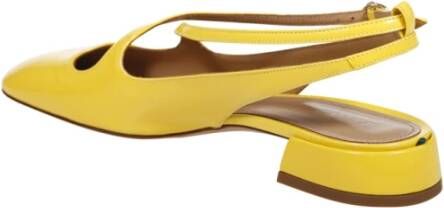 A. Bocca Gele Sling Back Liefde Schoenen Yellow Dames