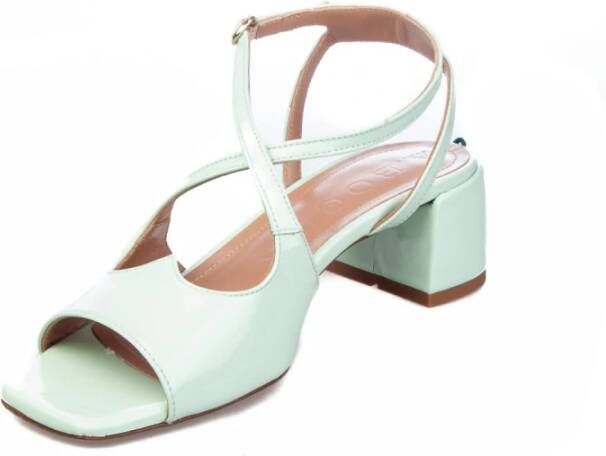 A. Bocca High Heel Sandals Groen Dames