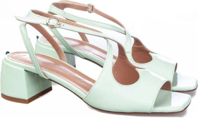 A. Bocca High Heel Sandals Groen Dames