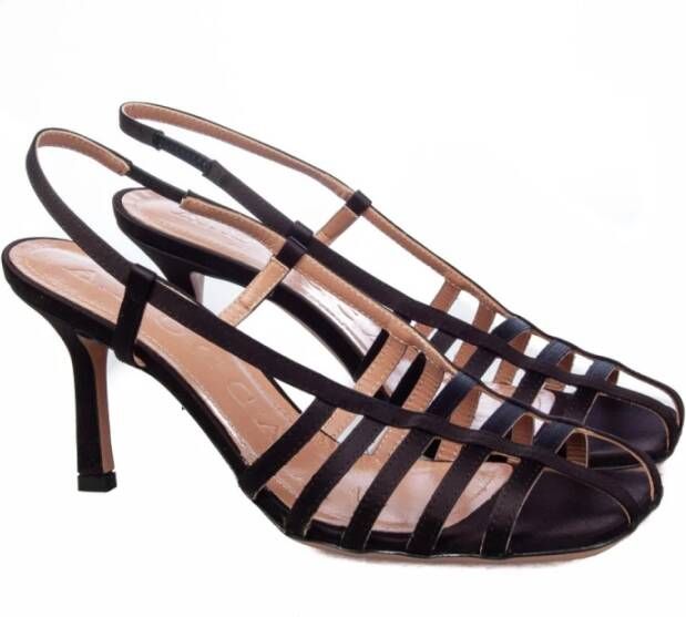 A. Bocca High Heel Sandals Zwart Dames