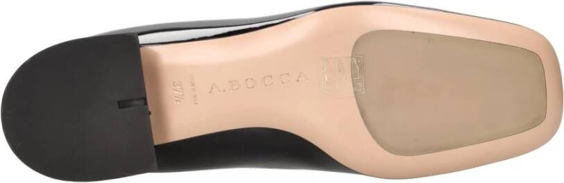 A. Bocca Platte schoenen Zwart Black Dames