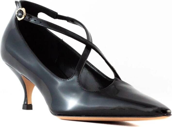 A. Bocca Zwarte Lakleren Pumps Schoenen Black Dames