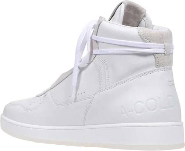 A-Cold-Wall Hoge Leren Sneakers White Heren