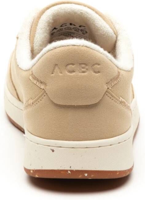 Acbc Beige Suède Sneakers Beige Heren