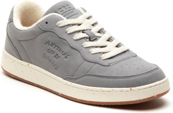 Acbc Grijze Suède Sneakers Gray Heren