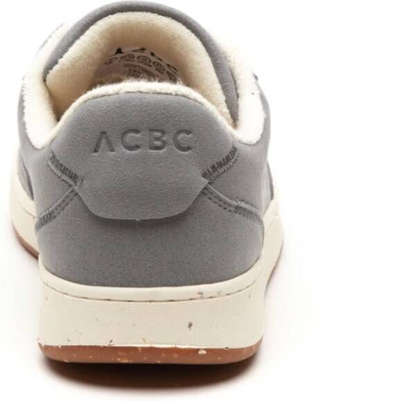 Acbc Grijze Suède Sneakers Gray Heren