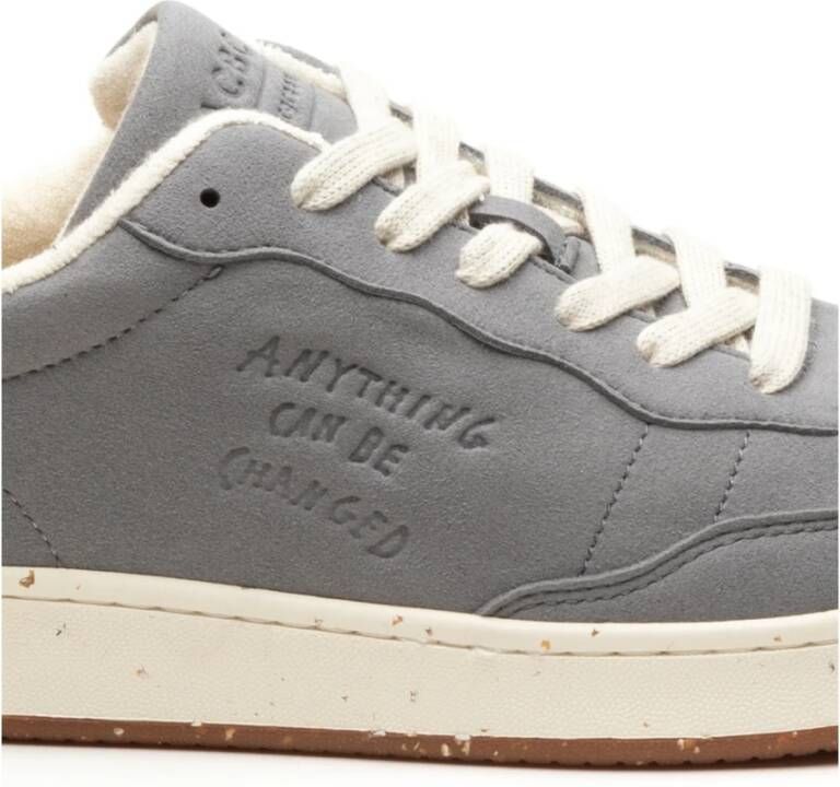 Acbc Grijze Suède Sneakers Gray Heren