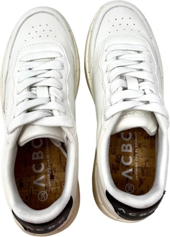 Acbc Sneaker Wit met Blauwe Accenten White Dames