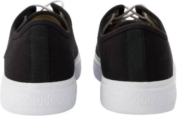 Acne Studios Canvas sneakers Black Heren