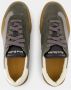 Acne Studios Grijze leren sneakers met gelamineerde details Gray Heren - Thumbnail 4