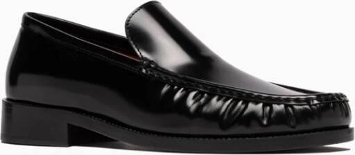 Acne Studios Italiaanse Patentleren Loafers Black Heren