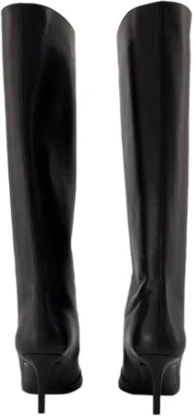 Acne Studios Leather boots Black Dames