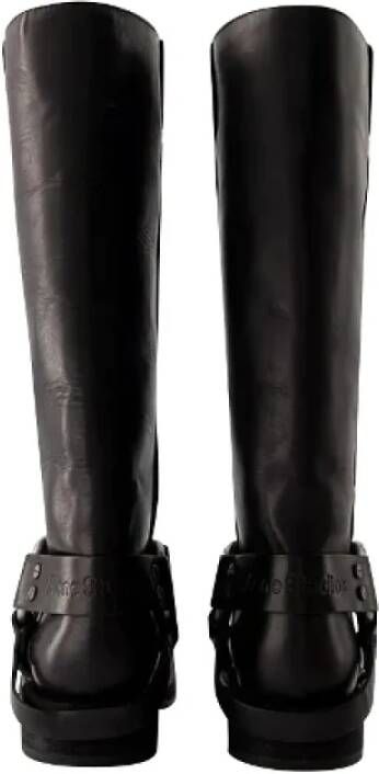 Acne Studios Leather boots Black Dames