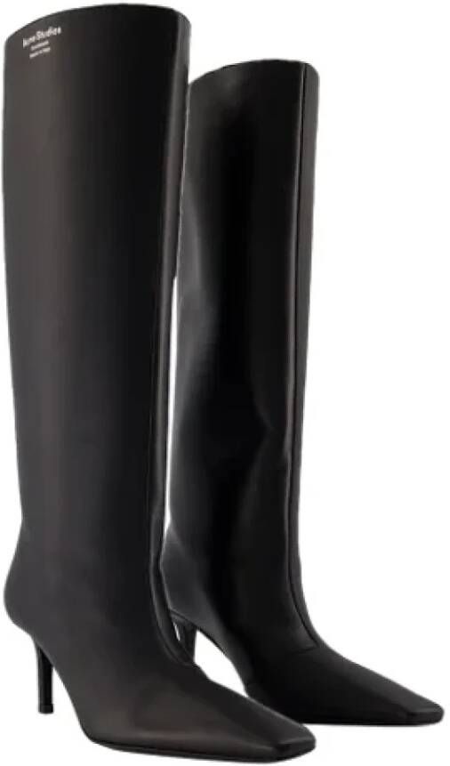 Acne Studios Leather boots Black Dames