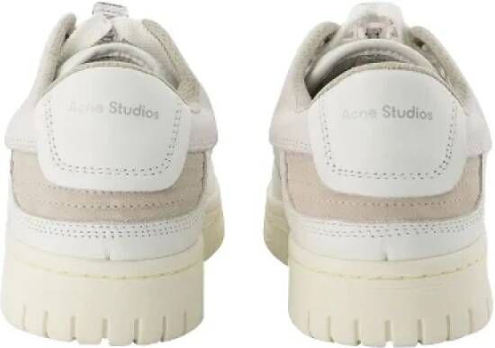 Acne Studios Leather sneakers White Dames