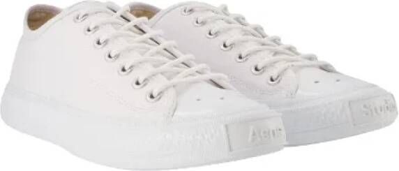 Acne Studios Leather sneakers White Dames