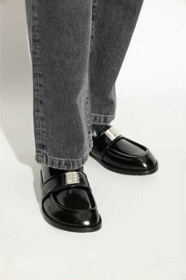 Acne Studios Leren laarzen Black Dames