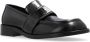 Acne Studios Zwarte Geborsteld Leren Loafers Schoenen Black Dames - Thumbnail 4