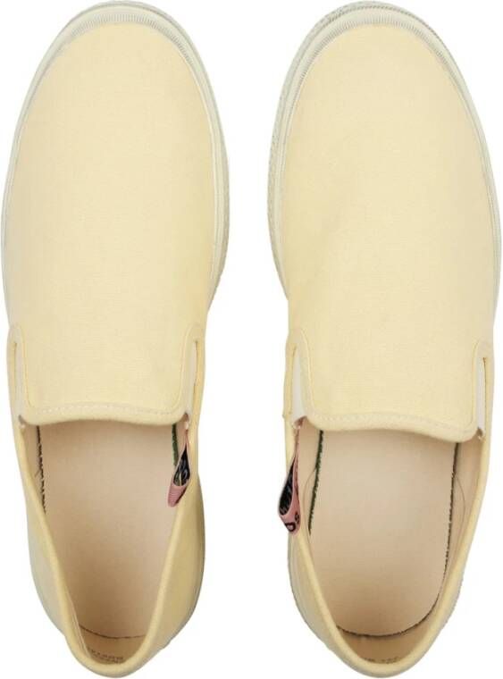 Acne Studios Lichtgele Slip On Sneakers Yellow Heren