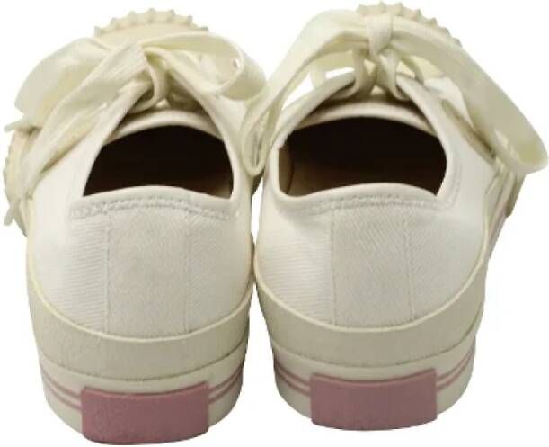 Acne Studios Pre-owned Canvas sneakers White Dames