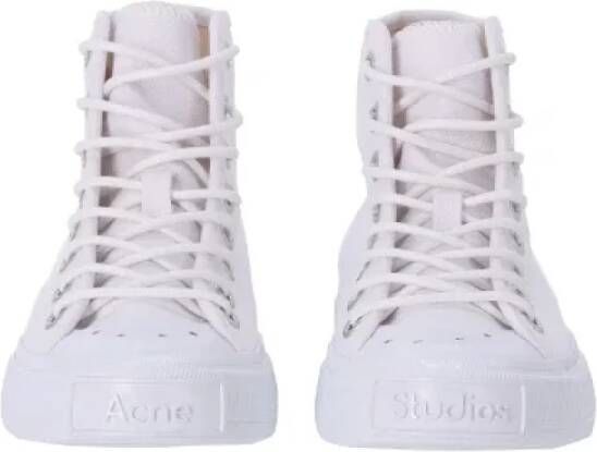 Acne Studios Pre-owned Cotton sneakers White Dames