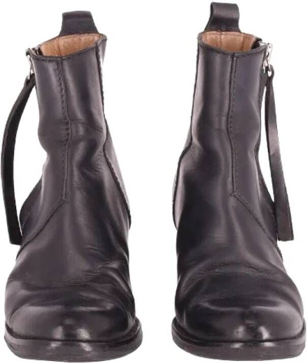 Acne Studios Pre-owned Leather boots Black Dames