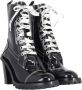 Acne Studios Pre-owned Leather boots Black Dames - Thumbnail 3