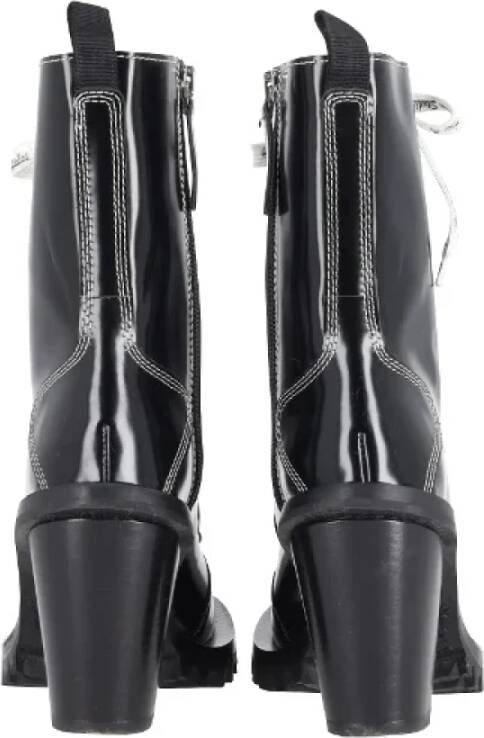 Acne Studios Pre-owned Leather boots Black Dames