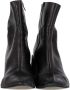 Acne Studios Pre-owned Leather boots Black Dames - Thumbnail 2