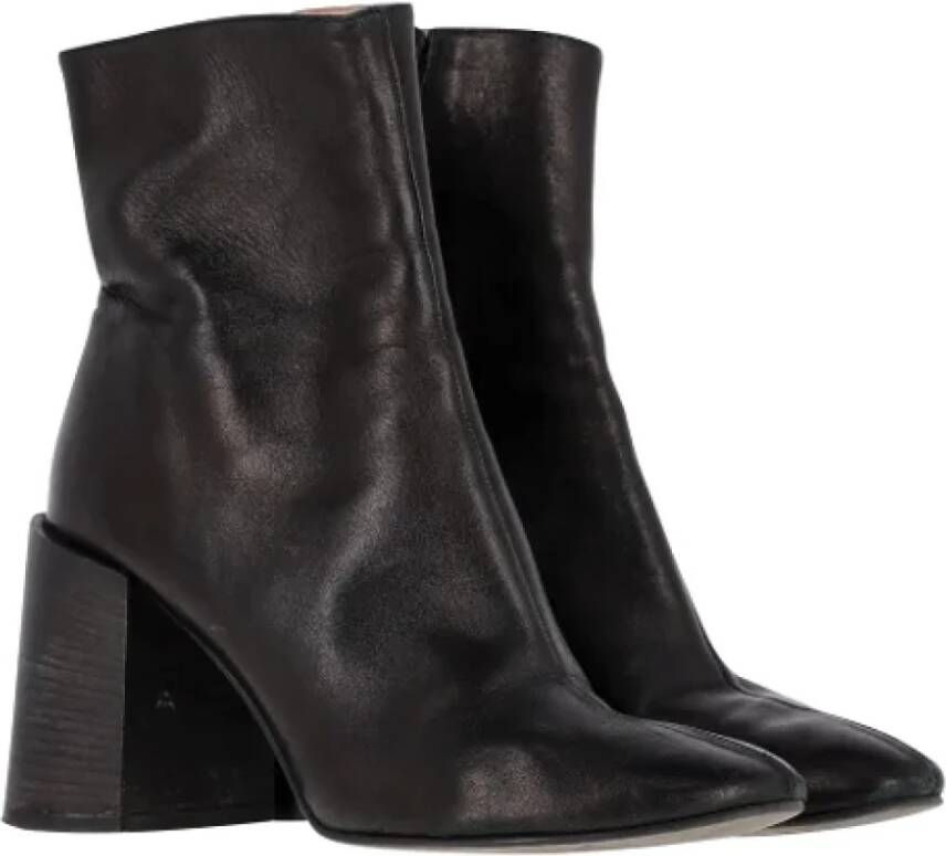 Acne Studios Pre-owned Leather boots Black Dames