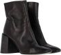 Acne Studios Pre-owned Leather boots Black Dames - Thumbnail 3