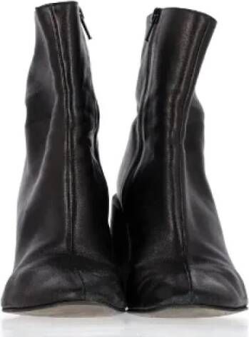 Acne Studios Pre-owned Leather boots Black Dames