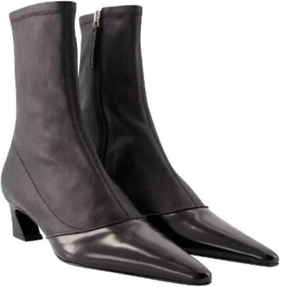 Acne Studios Pre-owned Leather boots Black Dames