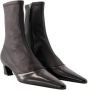 Acne Studios Pre-owned Leather boots Black Dames - Thumbnail 2