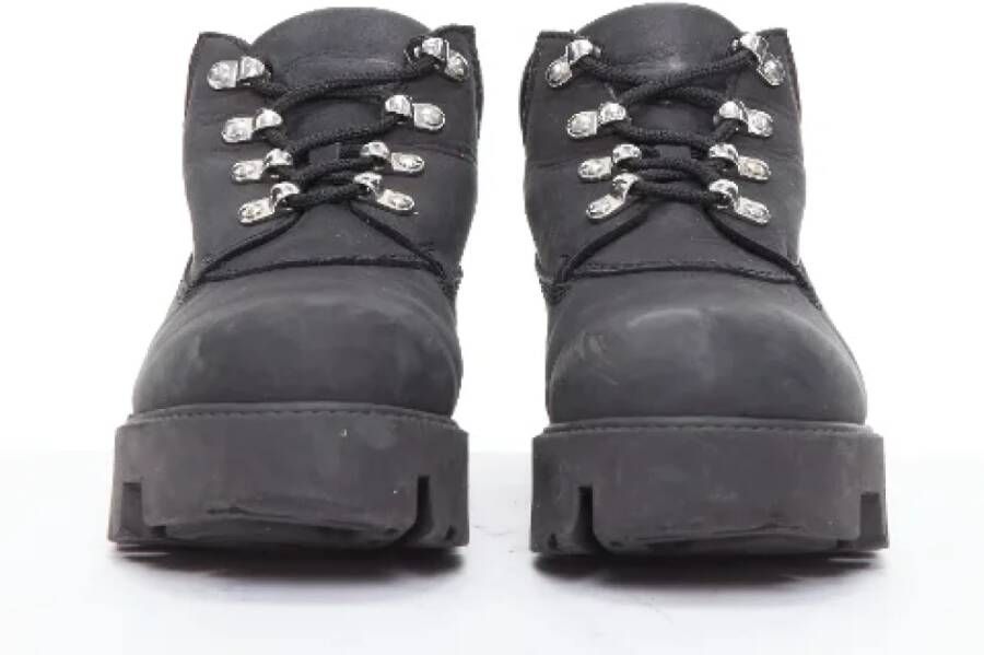 Acne Studios Pre-owned Leather boots Black Dames