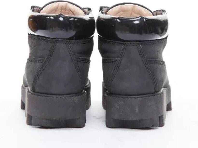 Acne Studios Pre-owned Leather boots Black Dames