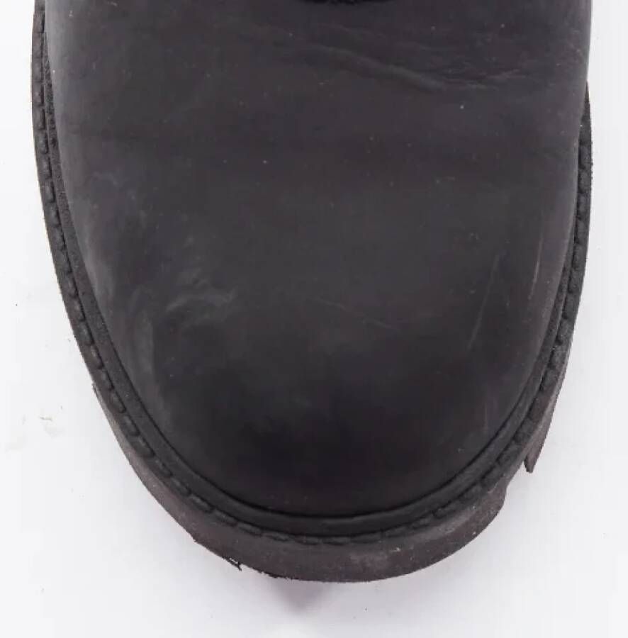 Acne Studios Pre-owned Leather boots Black Dames