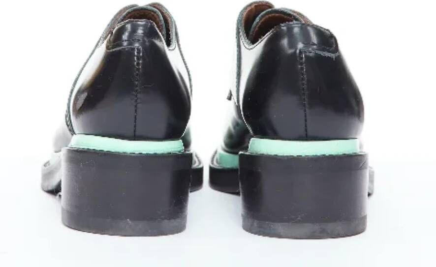 Acne Studios Pre-owned Leather flats Black Dames