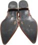 Acne Studios Pre-owned Leather flats Red Dames - Thumbnail 8