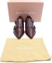 Acne Studios Pre-owned Leather flats Red Dames - Thumbnail 9