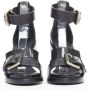 Acne Studios Pre-owned Leather sandals Black Dames - Thumbnail 2