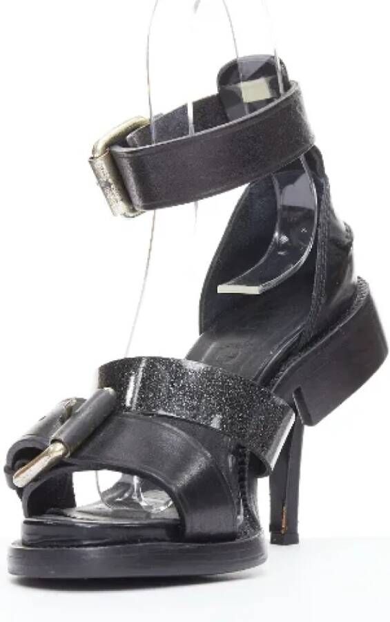 Acne Studios Pre-owned Leather sandals Black Dames