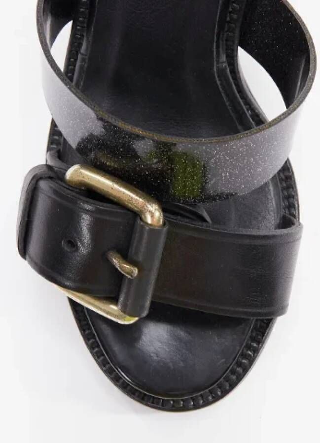 Acne Studios Pre-owned Leather sandals Black Dames