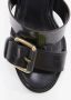 Acne Studios Pre-owned Leather sandals Black Dames - Thumbnail 5