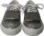 Acne Studios Pre-owned Leather sneakers Gray Dames - Thumbnail 2