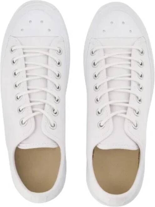 Acne Studios Pre-owned Leather sneakers White Dames