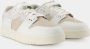 Acne Studios Witte Leren Lage Sneakers White Heren - Thumbnail 4