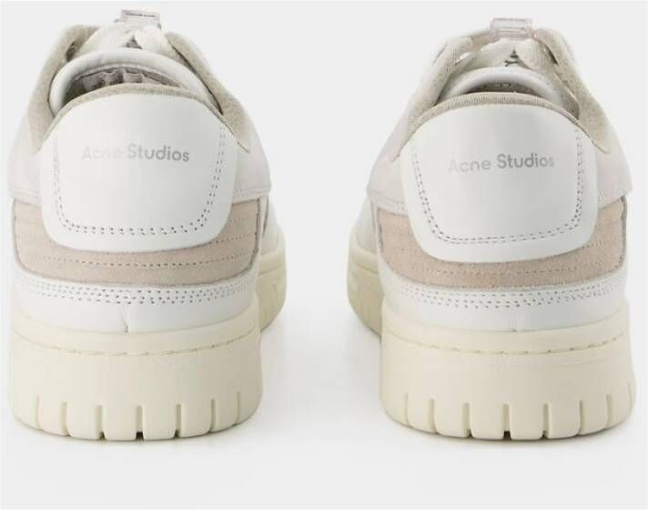 Acne Studios Sneakers Wit Heren