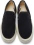 Acne Studios Zwarte Instap Sneakers Rubberen Zool Black Heren - Thumbnail 4